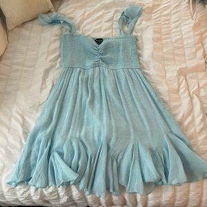 Light blue sundress